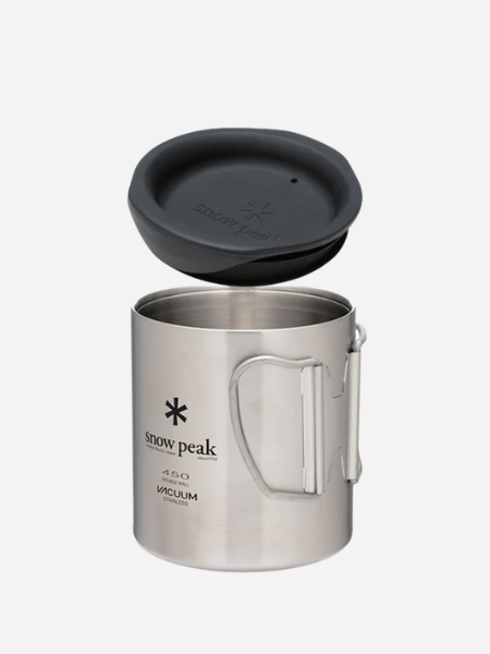 SNOW PEAK STAINLESS DOUBLE WALL 450 MUG SET