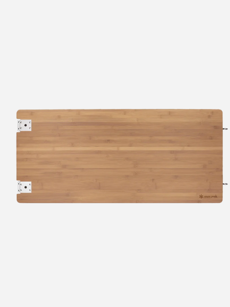 SNOW PEAK IRON GRILL TABLE BAMBOO TABLE EXTENSION LARGE