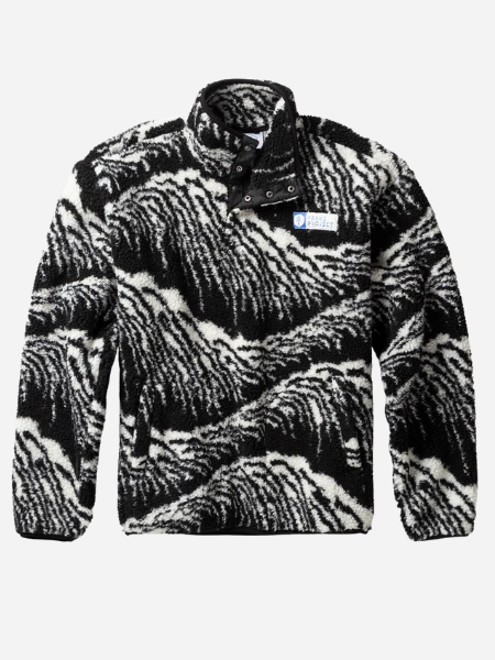 PARKS PROJECT ACADIA MIDNIGHT WAVES TRAIL SHERPA JACKET
