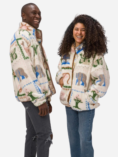 PARKS PROJECT WE ARE NATURE TRAIL SHERPA JACKET