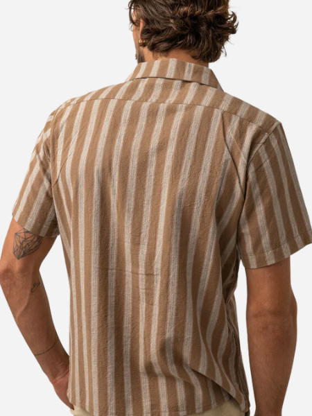 RHYTHM VACATION STRIPE SS SHIRT