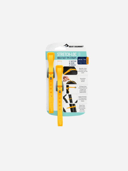 SEA TO SUMMIT STRETCH-LOC 20IN STRAPS - 2 PACK