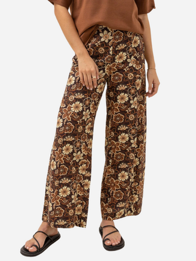 RHYTHM WOMEN'S CANTABRIA FLORAL WIDE LEG PANT