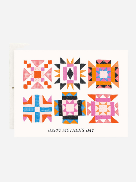 ANTIQUARIA QUILT MOTHER'S DAY CARD