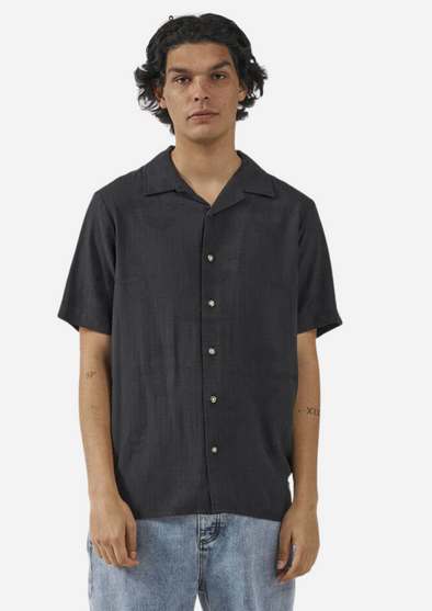 THRILLS MEN'S NATURAL GRAVITATION BOWLING SHIRT