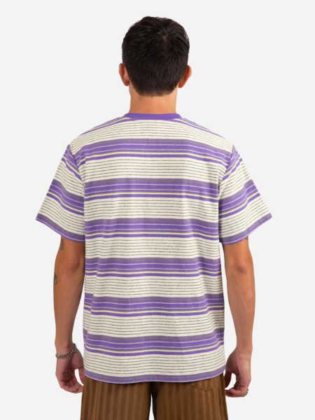 RHYTHM MEN'S VINTAGE SS STRIPE T-SHIRT