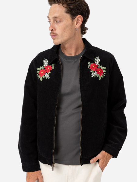 RHYTHM MEN'S CORD JAMES JACKET