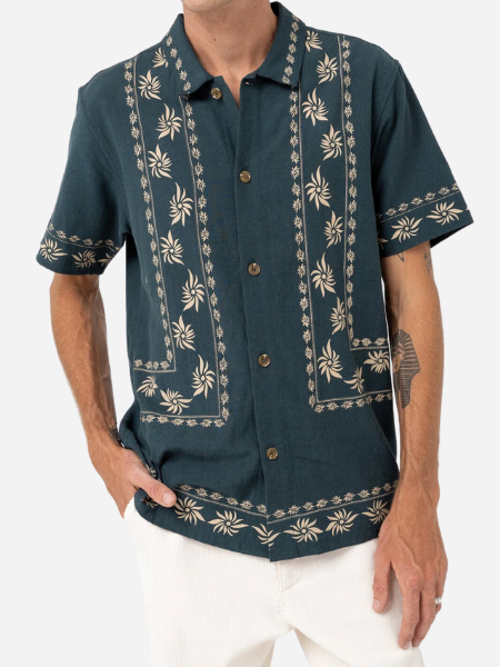 RHYTHM MEN'S SUN SS SHIRT