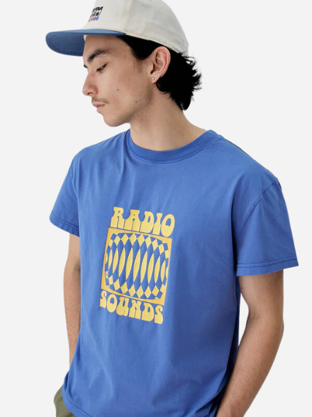 RHYTHM MEN'S INTERRUPTED BAND SS T-SHIRT