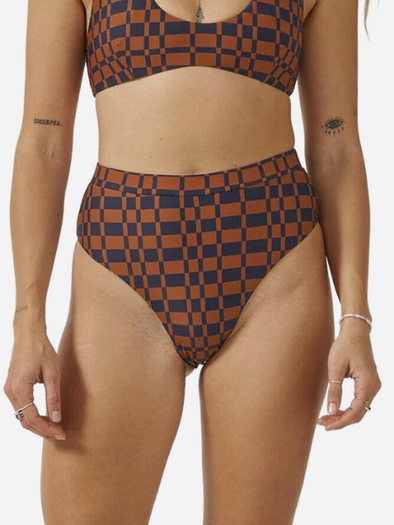THRILLS WOMEN'S REVEL HIGH CUT BIKINI BOTTOM