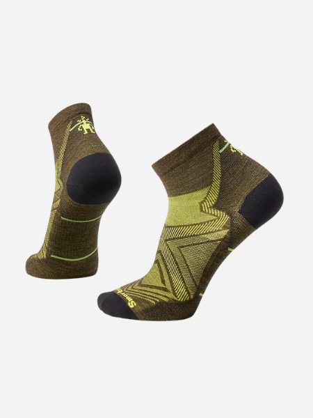 SMARTWOOL RUN ZERO CUSHION ANKLE SOCKS
