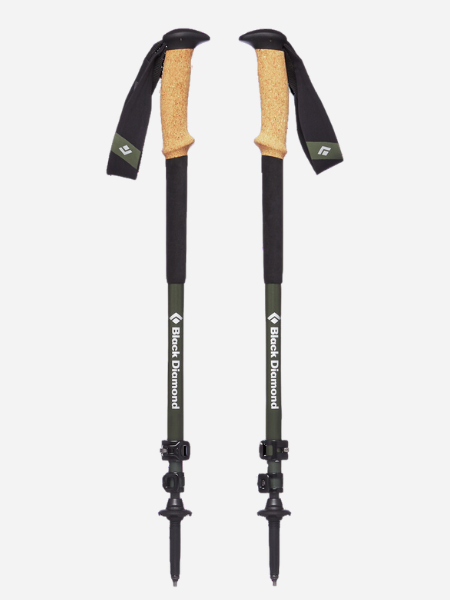 BLACK DIAMOND ALPINE CARBON CORK TREK POLES