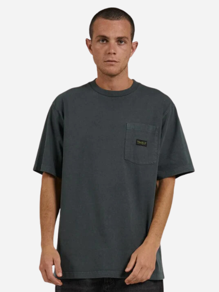 THRILLS MEN'S UNION OVERSIZE FIT POCKET TEE