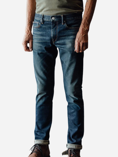 KATO MEN'S THE PEN SLIM 14OZ SELVEDGE DENIM