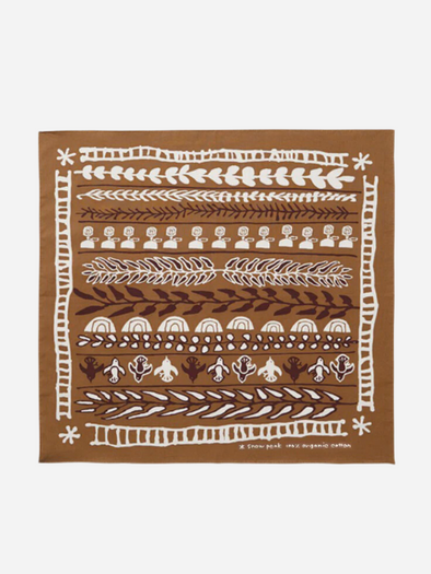 SNOW PEAK ORGANIC COTTON NORDIC BANDANA