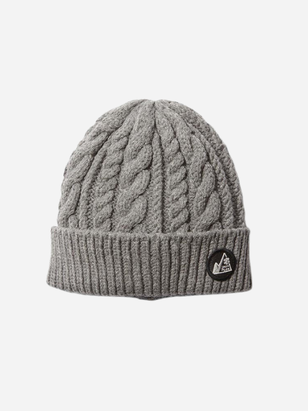 SNOW PEAK X MOUNTAIN OF MOODS CABLE BEANIE